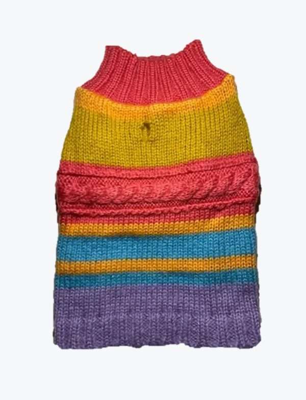 Stripped Pastels Sweater