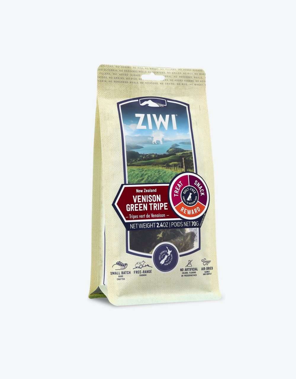 ZiwiPeak Venison Green Tripe Dog Treats