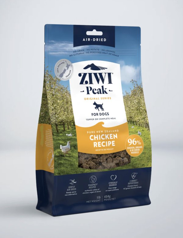 Ziwi Peak Air-Dried Chicken Dog Recipe