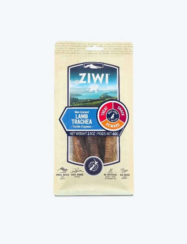 ZiwiPeak Oral Health Air-Dried Lamb Trachea Dog Chews