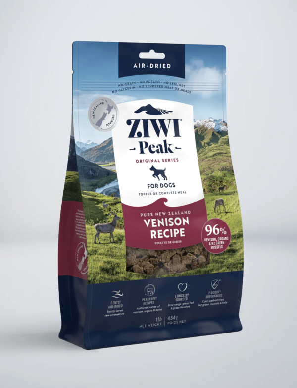 Ziwi Peak Air-Dried Venison Recipe for Dogs
