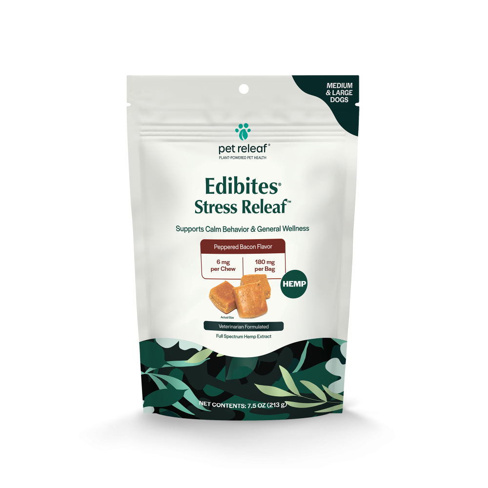 Pet Releaf Stress Releaf PB & Carob Edibites Chews