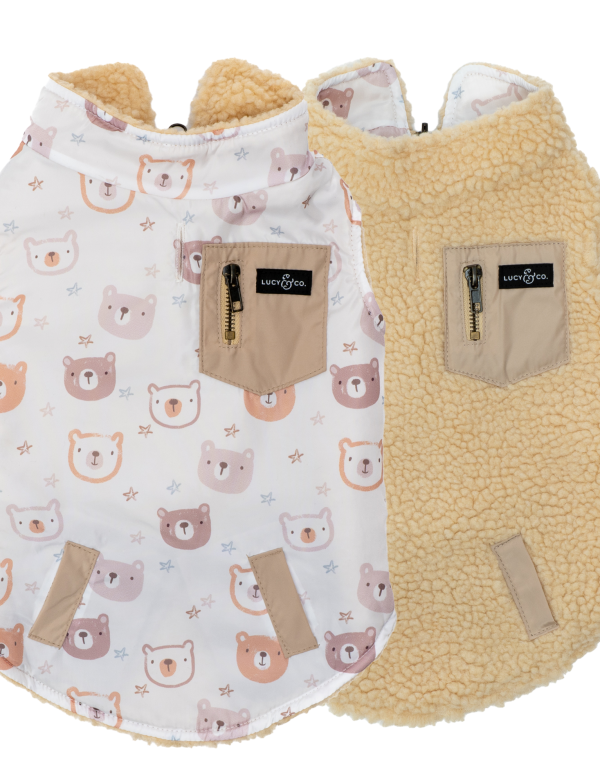 Lucy & Co. Reversible Bear Vest