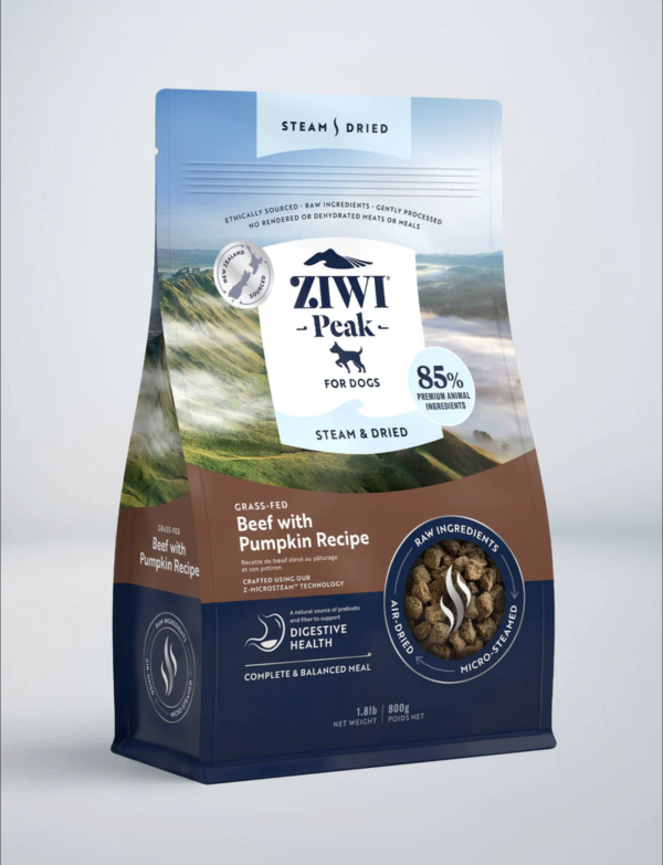 Ziwi Peak - Steam & Dried Beef w/ Pumpkin
