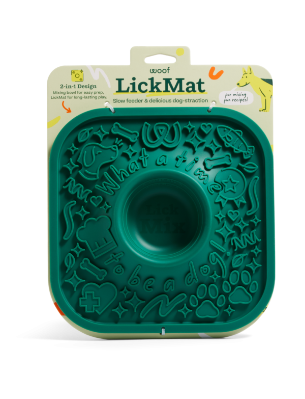 Woof - LickMat: Green