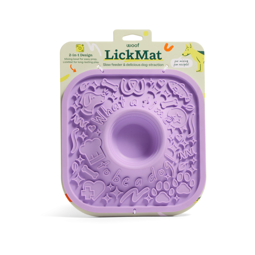 Woof - LickMat: Purple