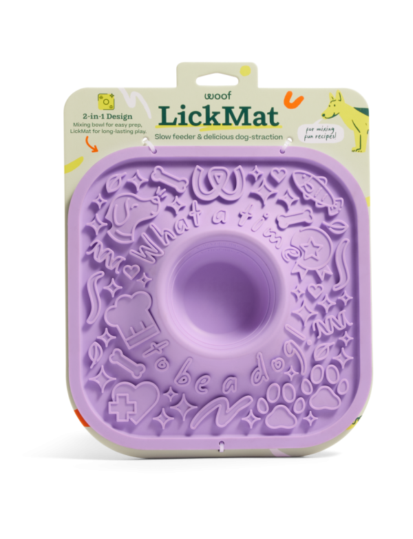 Woof - LickMat: Purple