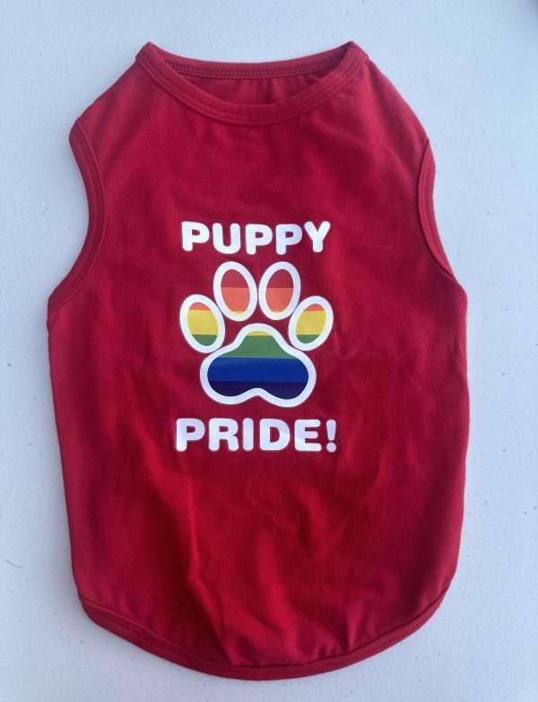 Puppy Pride - red