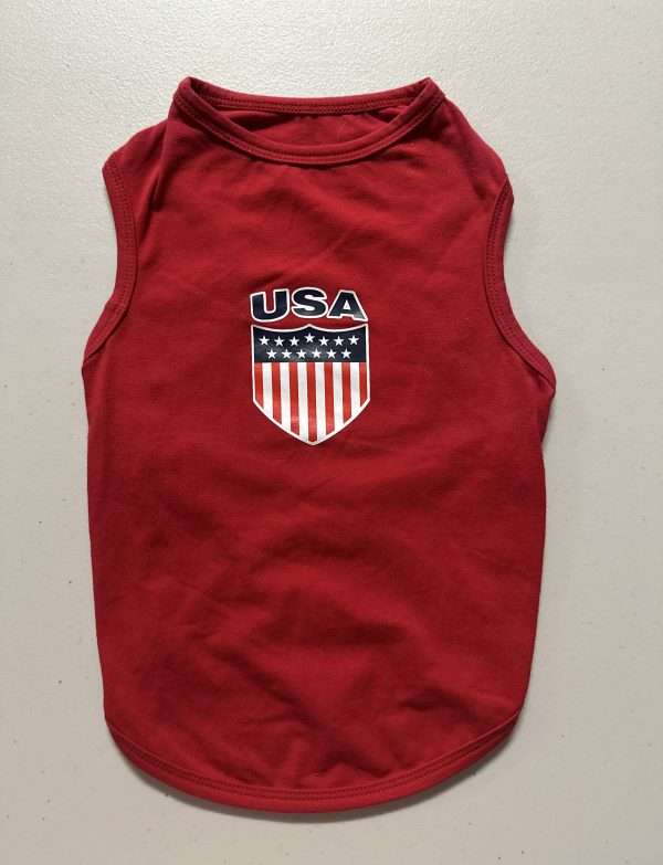 USA Tank Red