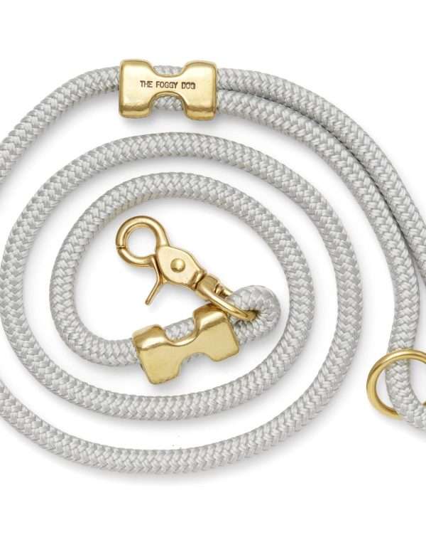 The Foggy Dog - Dove Marine Rope Dog Leash