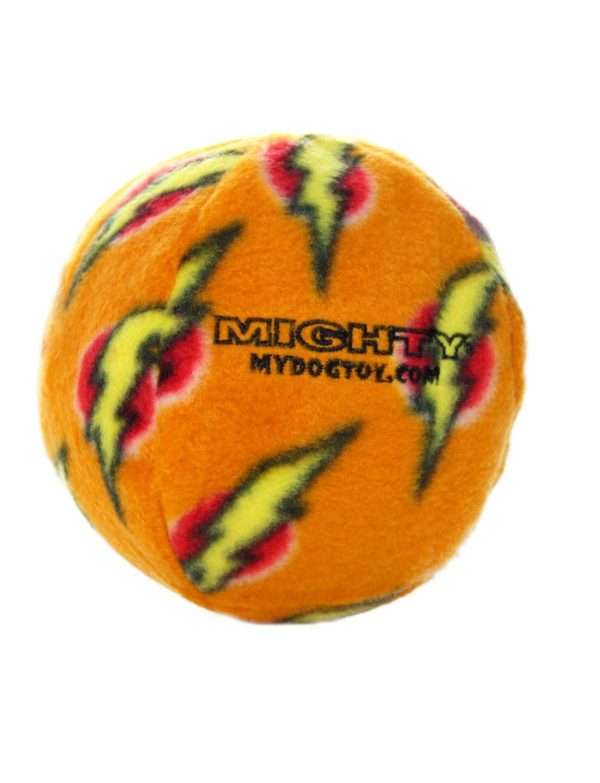 Tuffy Dog Toys - VIP Products - Mighty Ball - Medium Orange, Squeaky Dog Toy, No Stuffing