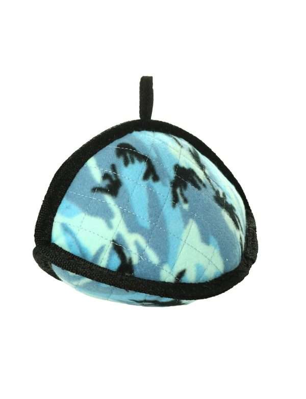 Tuffy Dog Toys - VIP Products - Tuffy Ultimate Odd Ball - Camo Blue, Tough, Durable Dog Toy