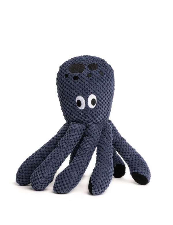 Floppy Octopus Plush Dog Toy