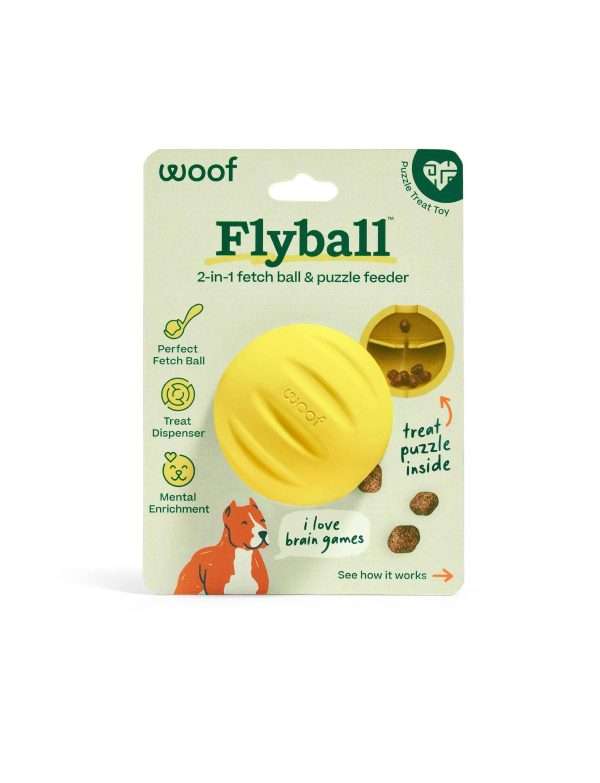 Woof - FlyBall Single: Yellow
