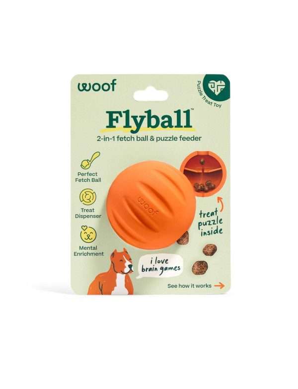 Woof - FlyBall Single: Orange