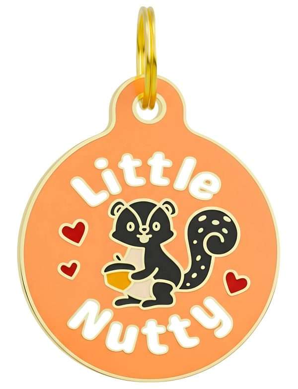 Bad Tags - Cute Dog Charm & Pet ID Tag Accessory - Little Nutty: Large, Charm